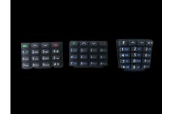 China Custom Silicone Rubber Keypad Interpone Keypad Intercom Button supplier