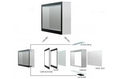 China 49 Inch Clear LCD Display With Infrared Touch Function Windows Android OS supplier