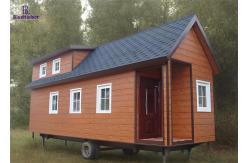 China 1-2 People Prefab Tiny House On Wheels Customized With Dormer Roof supplier