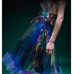 Laser Color Recyclable Translucent TPU Fabric for sale