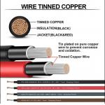 100m Length Solar Direct Current Cable With Copper Conductor Material for sale