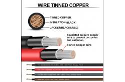 China 100m Length Solar Direct Current Cable With Copper Conductor Material supplier