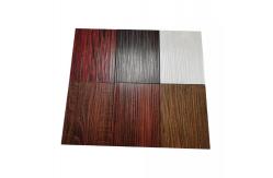 China Custom Window Door Frame Wooden Grain Aluminum Profile Non Ferromagnetic supplier