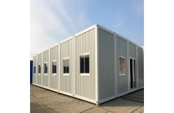 China Customizable Expandable Prefab Home with Galvanized Steel Frame supplier