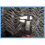 Heavy Gauge Chain Link Fence Fabric , 9 Gauge Metal Chain Fence With Posts for sale