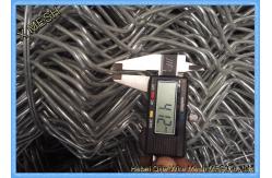 China Heavy Gauge Chain Link Fence Fabric , 9 Gauge Metal Chain Fence With Posts supplier