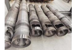 China Hardness Conical Screw Barrel Nitriding Process With 2-4mm Bimetallic Layer supplier