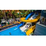 Amusement Park Swim Water Games Playground Pool Water Play Slide For Kid Swimming Pool for sale