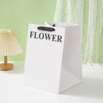 Eco-Friendly Flower Paper Bags With Handle For Bouquets And Gifts