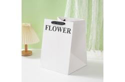 China Eco-Friendly Flower Paper Bags With Handle For Bouquets And Gifts supplier