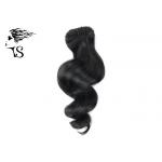 8A Black Indian Remy Curly Weave Extension Loose Wave For African American for sale