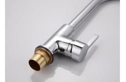 China Classic Hot Cold Water ODM 304 SS Rotatable Kitchen Sink Faucets supplier