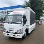 Isuzu P5 P6 P4 Truck Mounted Led Display 3840*1728mm Mobile LED Screen Trailer 102HP for sale