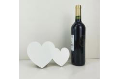 China Double Heart Dye Sublimation Blanks Custom Photo Panel Frame supplier