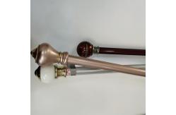 China 28mm Heavy Duty Extra Long Curtain Rods supplier