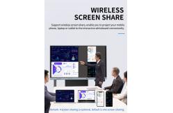 China IR LED Interactive Whiteboard Ultra Slim Aluminium Frame Interactive Touch Panel Infrared 4K supplier