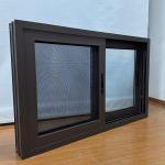 Aluminum Sliding Window Customized Window Double Temper Glass Good Sound Insulation
