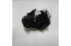 China Recycled Polyester Staple Fiber 2.5D 51mm Black Low Moisture supplier
