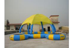 China Hiqh Quality Durable Kids Inflatable Pool with Metal Structure supplier