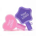 Kid Safe Lollipop Cute Heart Kids Pencil Sharpener Star Shape for sale