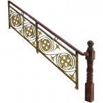 Painted Staircase Stainless Steel Handrail Outdoor Railing And Balustrade ODM for sale