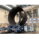 High Efficiency Horizontal Flange Fit up Machine Wind Tower Flange Fitting Equipment