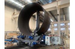China High Efficiency Horizontal Flange Fit up Machine Wind Tower Flange Fitting Equipment supplier