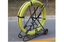 China Hot Dipped Galvanized Fiberglass Push Pull Rods Non Conductive With Wheels supplier