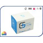 Auto Button Lock Folding Carton Box Medical Care Tampon Lotion Shipping Boxes for sale