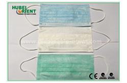 China 9*18cm Double Elastic Earloops Disposable Face Mask supplier