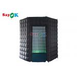 Oxford Cloth Inflatable Photo Booth Tube LED Light For Parties N Film Events for sale