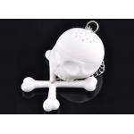 China 100% Food Grade Skeleton Skull Shape Tea Bag Strainer / Unique One Cup Tea Infuser for sale