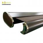 retractable awning fold arm full cassette awning LED aluminum frame awning for sale