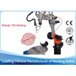 Aluminum Arc Welding Robot Cell , Mig Welding Equipment Workstation for sale