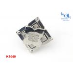 Metal Flower Twist Lock Purse Hardware , Twist Lock Fasteners For Handbags for sale
