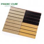 New Arrivals Noise Reduction Customize Grooved Wood Panels For Interior Walls European Style for sale
