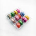 Clear PVC/PET blister macaron  packaging for sale