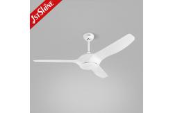 China Modern Study Bldc Inverter Plastic Ceiling Fan Three White Blade supplier