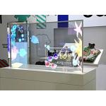 Free Standing Interactive Touch Screen Kiosk Multi Touch Foil / Film Transparent