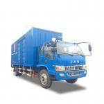 China JAC 4x2 5 Tons 7 Tons Cargo Van Truck Euro 3 Light Duty 80km/h for sale
