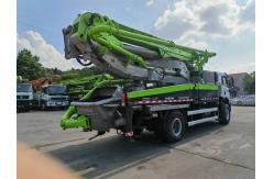 China Zoomlion 38X-5RZ Concrete Pump Truck Produced In 2020 Year Two Axles supplier