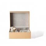 Ruizhuo Wrist Watch Packaging Box High End Velvet 15*13*7.6cm for sale