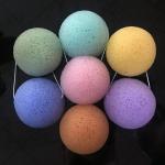 Round Konjac Body Sponge Eco Friendly OEM ODM for sale