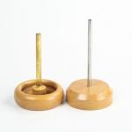 Wooden Manual Bead Spinner For DIY Jewelry Making Tools Spinner Holder