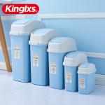 Home Office Bathroom Coloured Cute Plastic Dustbin for sale