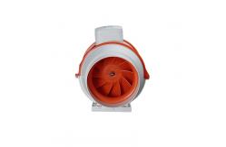 China Plastic Inline Duct Fans HVAC Impeller Forward Diagonal Flow 220V supplier