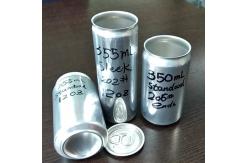 China Double coating BPA free Custom Shrinking Sleeves Aluminun Cans with Lids 12oz 16oz supplier