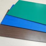 Building Curtain Wall Wood Grain Cladding Plastic Aluminum Composite Material Panels for sale