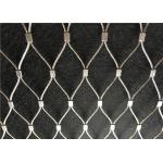 Diamond Flexible Architectural Cable Mesh Animal Enclosures Good Performance