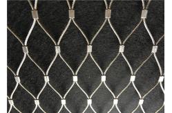 China Diamond Flexible Architectural Cable Mesh Animal Enclosures Good Performance supplier